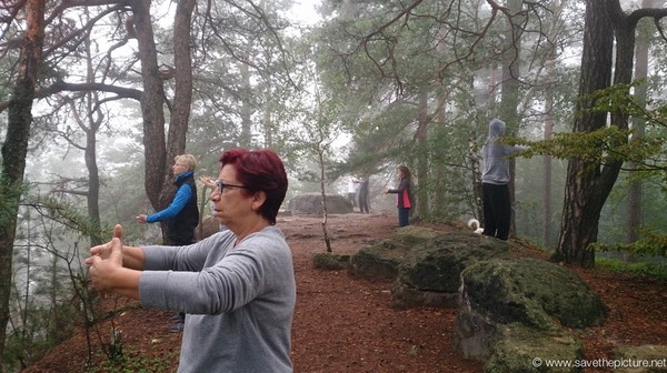 Aida early morning ritsuzen training Patak