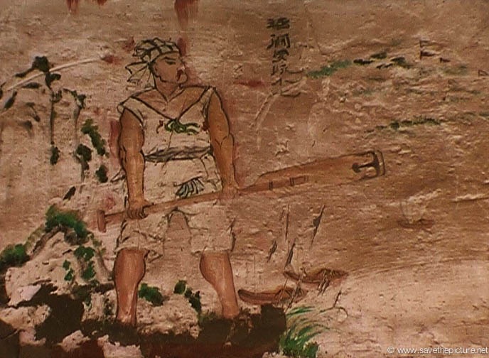 China Shaolin Dharma hall paintings 15