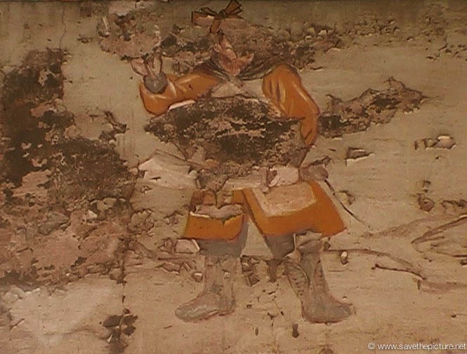 China Shaolin Dharma hall paintings 17