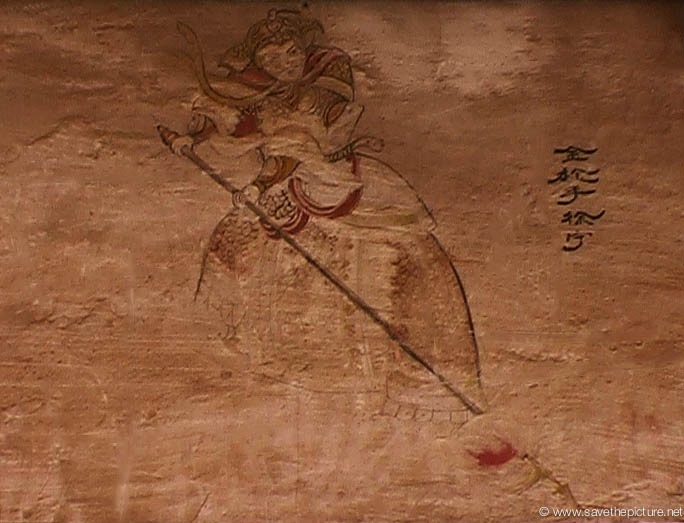 China Shaolin Dharma hall paintings 19