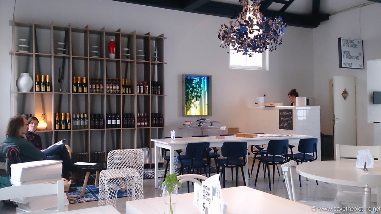 Droog design café, a relaxing place to be in Amsterdam