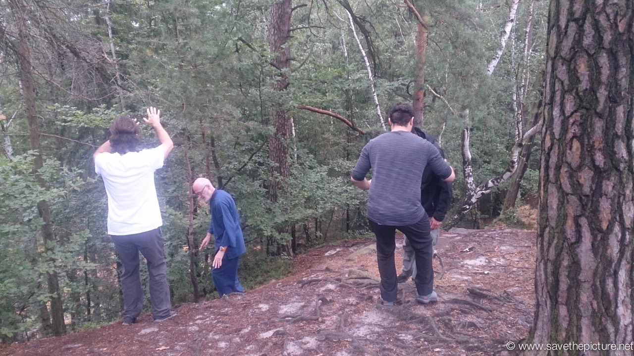 Early morning blindfold training to sharpen the senses