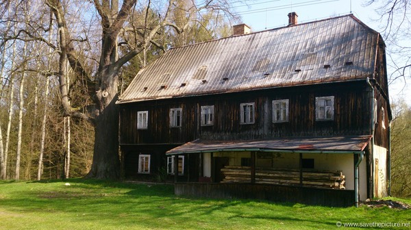 Forrestry lodge at Zamecek