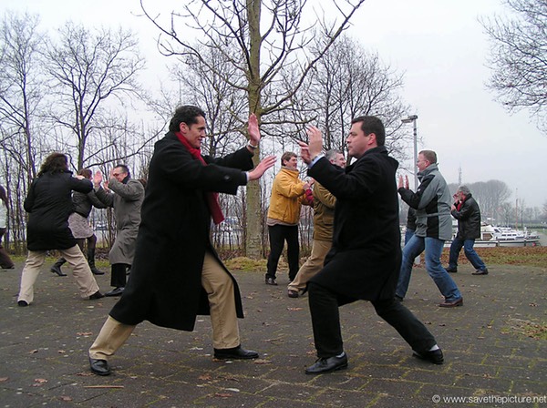 Jong Achmea Martrix TheFeel management training sparring 2