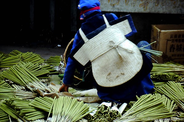 Lijiang Naxi incense women