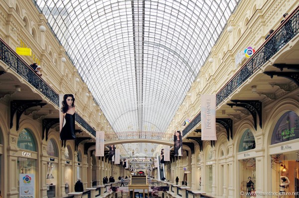 Moscow Gum fashion mall