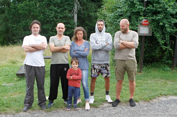 Nadja and her Taikiken brothers