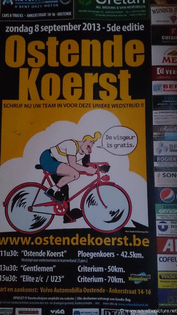 Ostend koerts, de visgeur is gratis