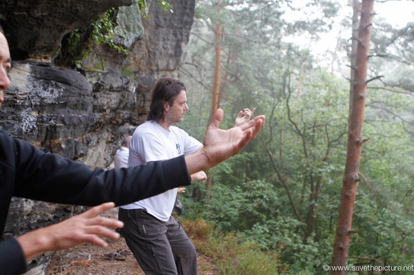 Practicing the feel of Taikiken