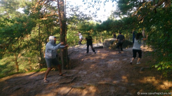 Taikiken, eatly morning training Patak