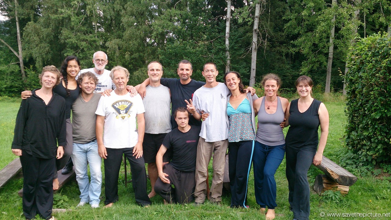 Taikiken workshop group photo Czech Rep. 2014