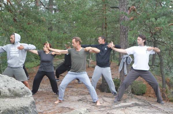 Taikiken group training Hachidankin