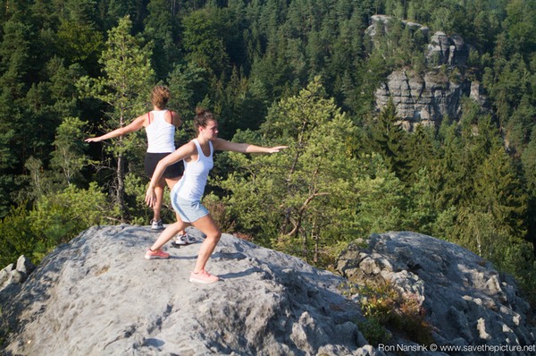 Taikiken Natural Tuning, two circles feeling strenght on the mountain top