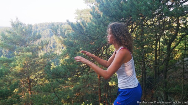 Taikiken Natural Tuning, early morning yuri at the meditation platform