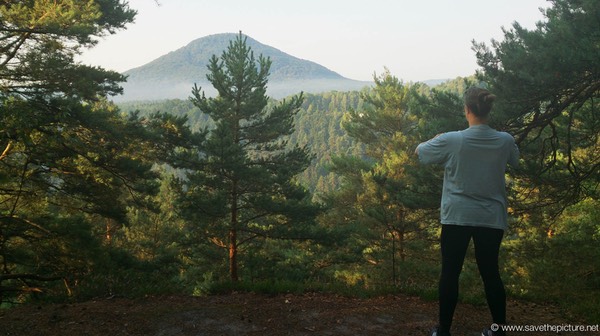 Taikiken Ritsuzen, meditation concept with a view