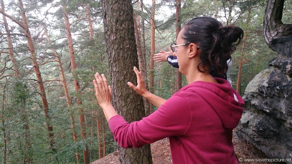 Taikiken Yuri, testing strength, the feel of nature