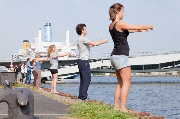 Your Lab Ritsu zen on the dock